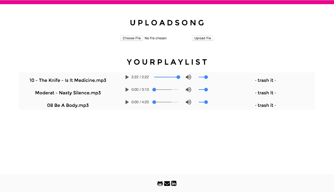 Music app
